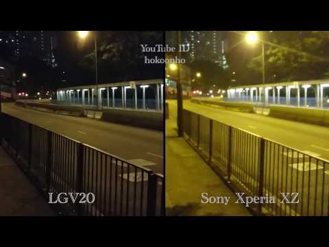 LG V20 vs Sony Xperia XZ camera test