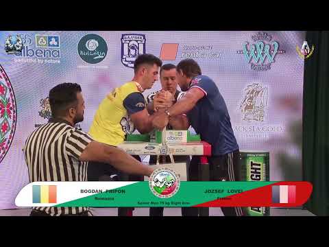 Pripon Bogdan vs Jozsef Lovei | Up to 75 kg | XLVI WORLD ARMWRESTLING CHAMPIONSHIP | 2025