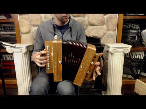 BELTCAJCCW - Cherry Beltuna Diatonic Button Accordion Cajun C LMMH 10 2 $1999
