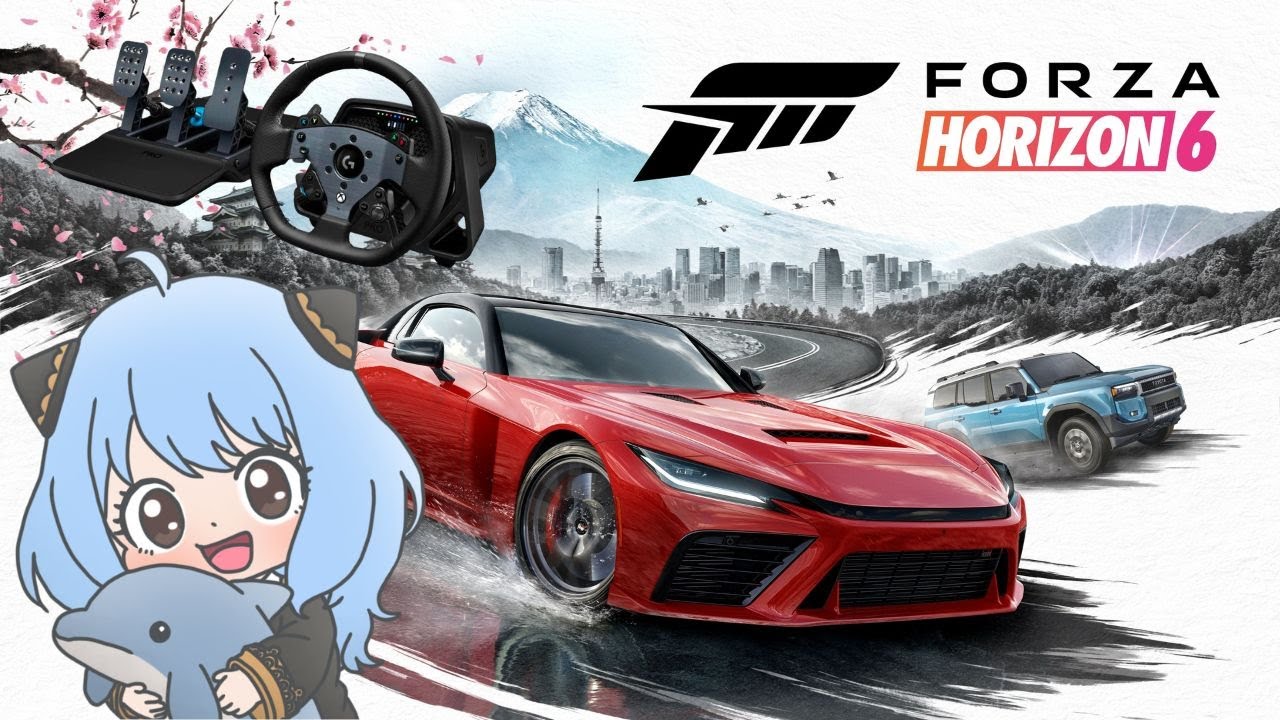 #2 発売したて✨【Forza HORIZON6】日本のMAPを再現したゲームがすごい✨#shorts #FH6 #ハンコン
