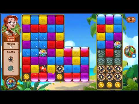 Lost Island Blast Adventure Level 1530 - NO BOOSTERS 🏝️ | SKILLGAMING ✔️