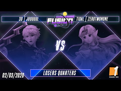 Fusion #9 - 3D | Jul (Robin) Vs. Tidal | ZeroTwoNone (Robin/Zelda) - L. Quarters - Smash Ultimate
