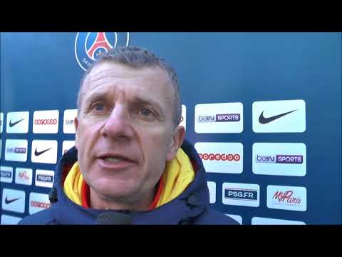 Patrice Lair sur le transfert du Belgian Red Flame Davinia Vanmechelen à Paris SG le 04.02.2018
