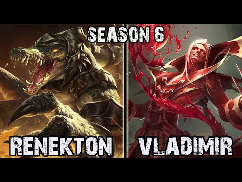 Renekton vs Vladimir TOP Ranked Challenger NA