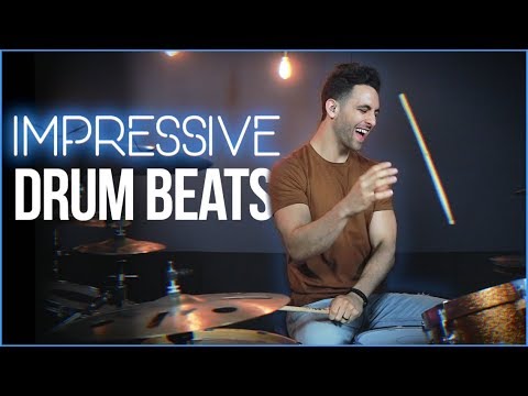 3 IMPRESSIVE Drum Beats (Try These!) - Drum Lesson | Drum Beats Online