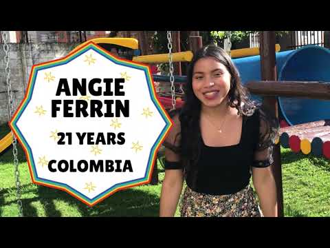 Colombia Au Pair Angie Ferrin, 21 - EurAupair Video Profile