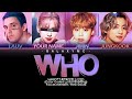 Lauv 'Who' ft.BTS(방탄소년단) (Color Coded Lyrics Esp/Eng) (4 MEMBERS ver.)【GALAXY MC】
