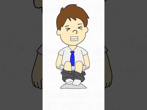 When poo pranks you!💩 (Animation Meme) #shorts #animation #memes