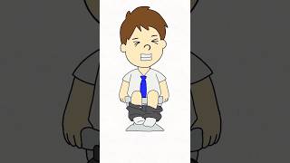 When poo pranks you!💩 (Animation Meme) #shorts #animation #memes