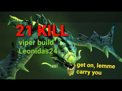 DOTA 2 - VIPER BUILD LEONIDAS24