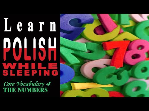 💯1.4 The Numbers │🇵🇱 Learn POLISH while sleeping!