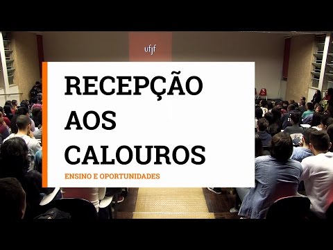 Recepção aos calouros | 2º semestre de 2016