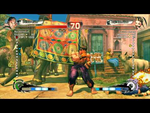 SSF4 AE 2012: Ryukichikun (Ryu) vs kurot amang (Ibuki) - Xbox Live Ranked Match