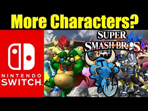 More Characters Added To Super Smash Bros Switch? (Nintendo Switch Rumor)