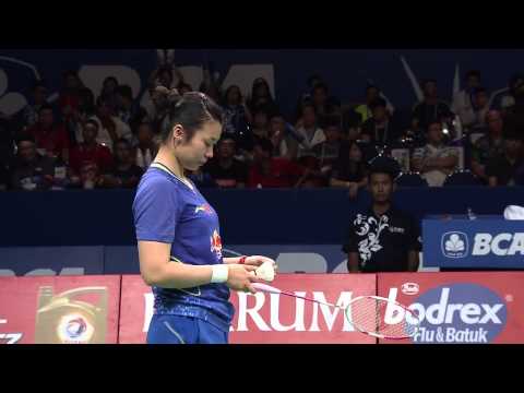 BCA Indonesia Open 2015 | Badminton F M4-WD | Tang J.h/Tian Q vs N.K Maheswari/G. Polii