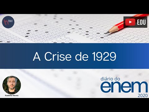 Diário do Enem 2020 - ep. 17: A Crise de 1929