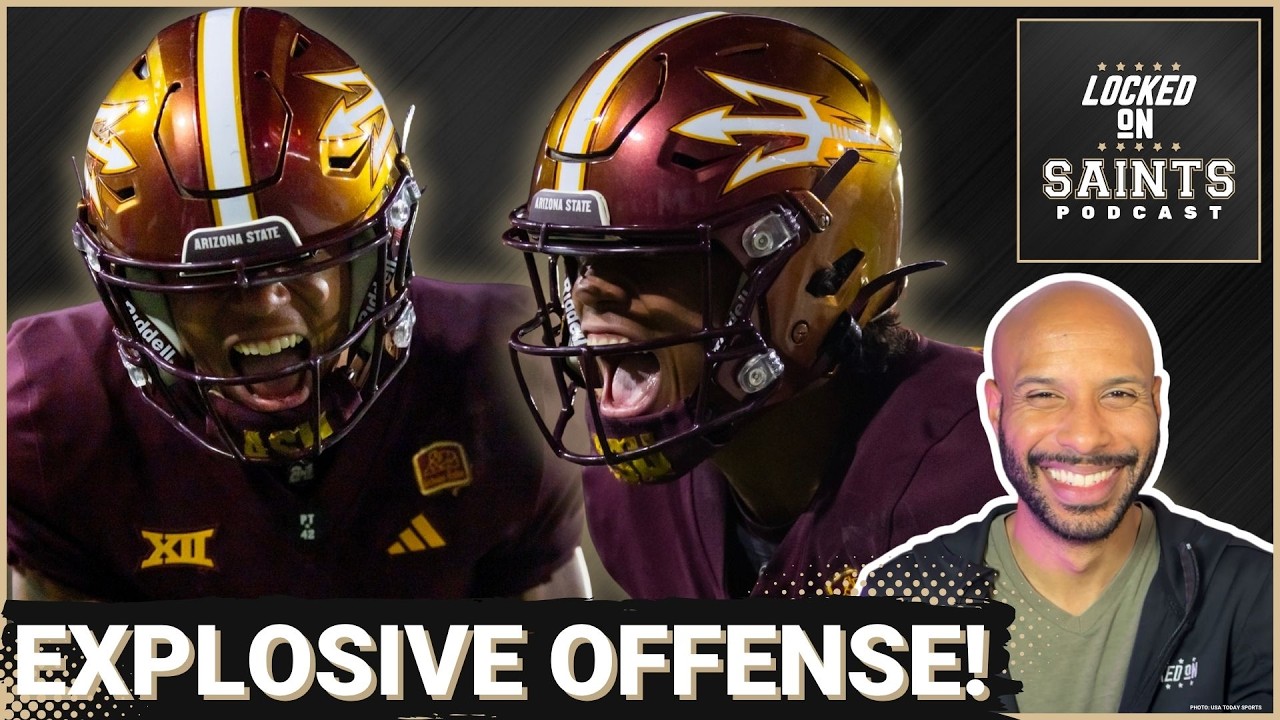 Saints' Jordyn Tyson NFL Draft Selection Set Up EXPLOSIVE 202 Offense With Tyler Shough, Chris Olave