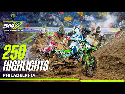 250 Class Highlights | Round 15 Philadelphia | Supercross 2026