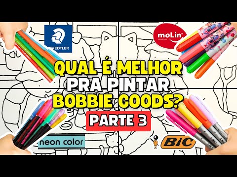 Painting Bobbie Goods with 4 Different Materials [PART 3]