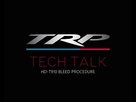 TRP Tech Talks -  HD-T910 TT Hydraulic Brake Bleed
