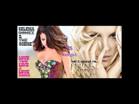 Britney Spears Vs. Selena Gómez  - Hold It Against Me + Love You Like A Love Song [Mashup Remix]