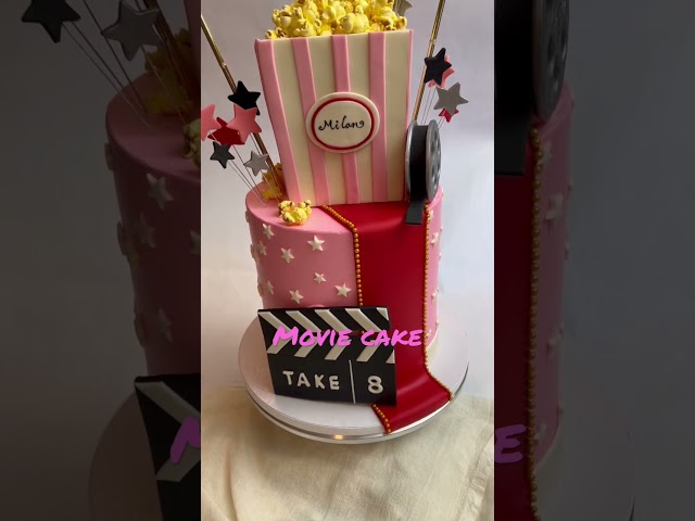Vídeo relacionado con 12 piezas Película Noche birthday cake topper decoración magdalenas de película palomitas Decoración Cine Fiesta Temáticas de Películas Cupcake Festival de cine feliz cumpleaños aniversario