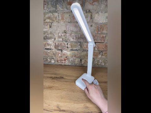 Аккумуляторная настольная лампа FL-3 + USB белая на 6 часов работы от аккумулятора