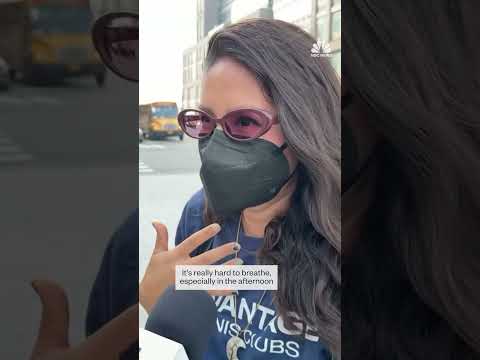 Health experts say to mask up amid wildfire smoke