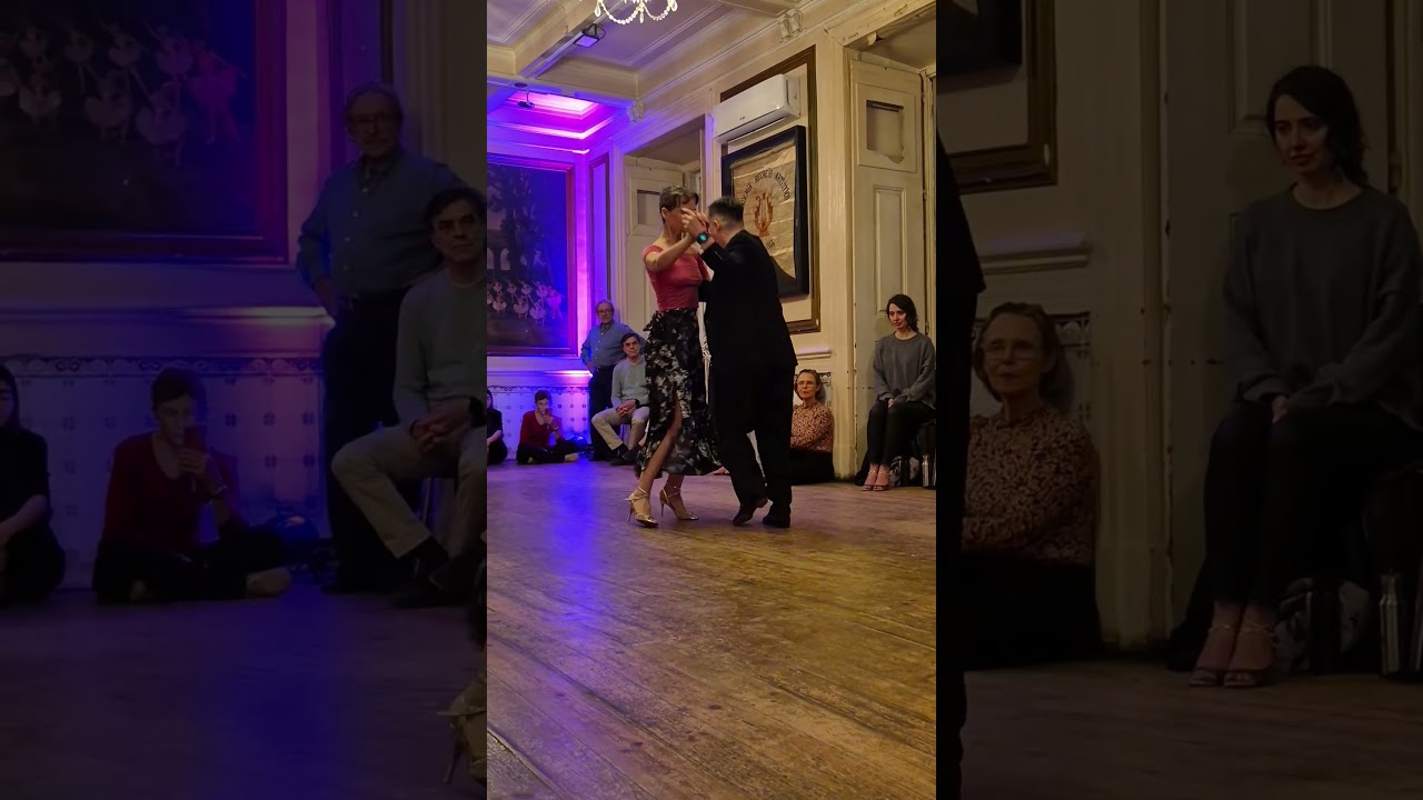Veronica Toumanova and Asya Moiseeva perform a vals