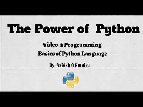 03 Programming Basics Of Python Variable Datatypes Operators Typecasting