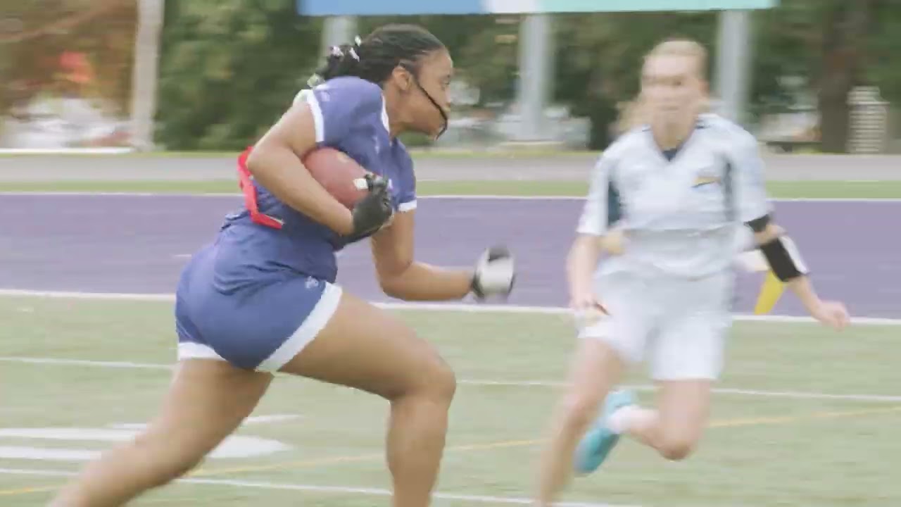 Jouer la vidéo Flag football féminin