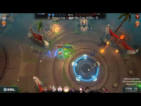 ESL Go4 Battlerite November Finals - Bruce Lee vs. My.Con H3llo (Quarter Finals)
