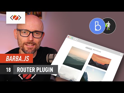Barba js with GSAP 18 Router Plugin