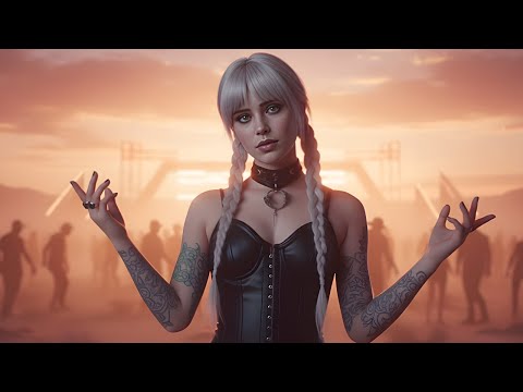 Hypnotic Dark Mirage | Midnight Energy at Sunset