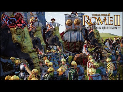 A Bloody Battle Between STRONG Factions!! 2v2-Total War Rome 2