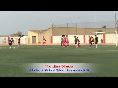 Magistral Tiro Libre Directo. CE Santanyí /ATB 0 - UD Rotlet Molinar 1. Pretemporada 22/23