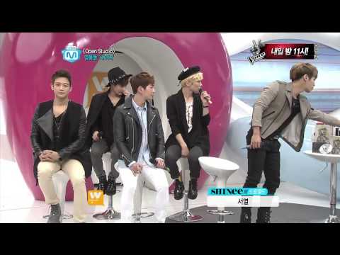 [1080p] 130228 Mnet Open Studio Talk _ SHINee