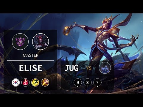 Elise Jungle vs Sylas - KR Master Patch 9.15