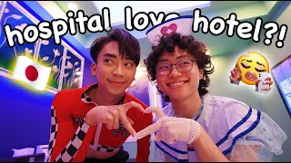 Download lagu Going to a THEMED LOVE HOTEL in Japan with my gay brother! | worldofxtra mp3