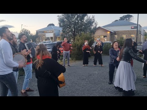 CALABRISELLA MIA IN AUSTRALIA - FORTUNATO & VALENTINA - PROGETTO TARANTELLA - BUNGENDORE NSW 🇦🇺
