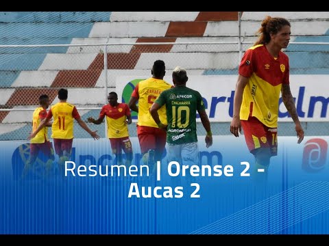 Resumen: Orense 2 - Aucas 2