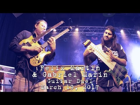 Felix Martin & Gabriel Marin (Consider the Source) Guitar Duel  [4K] 2017-03-19 - Bridgeport, CT