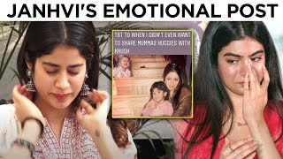 Janhvi Kapoor Gets EMOTIONAL, Shares Picture With Sridevi And Khushi Kapoor For Mother's Day