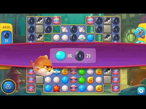 [FISHDOM Walkthrough] Level 6426 Hard (Qua màn - Fishdom)