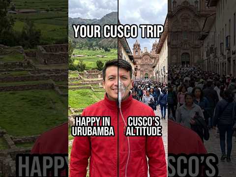 Don't sleep in Cusco. Sleep 500 meters lower.