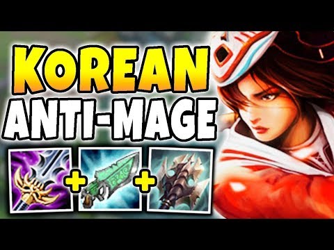NEW KOREAN ANTI-MAGE AKALI! THE MOST BROKEN COUNTER TO AP CHAMPIONS! (INVINCIBLE) League of Legends