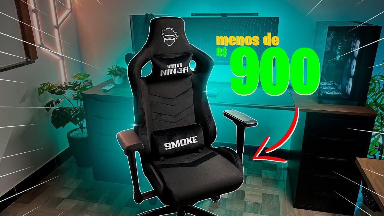 Cadeira Gamer ninja Smoke - Vale a pena ?