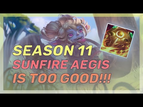 Sunfire Aegis Makes Poppy TOP TIER?! - League Of Legends