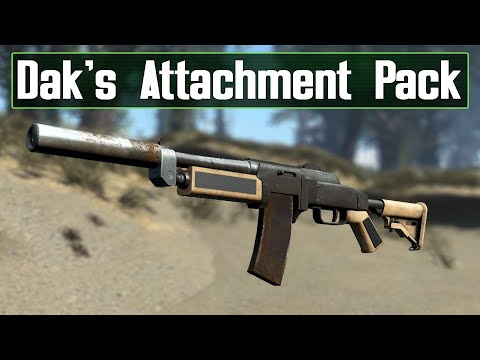 Lot's Of New Stuff! - Dak's Attachment Pack Update 2 (Fallout 4)