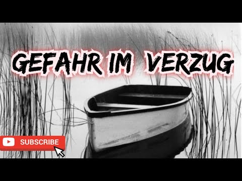 GEFAHR IM VERZUG  #krimihörspiel  GÜNTER STRACK   GERD BÖCKMANN   #retro